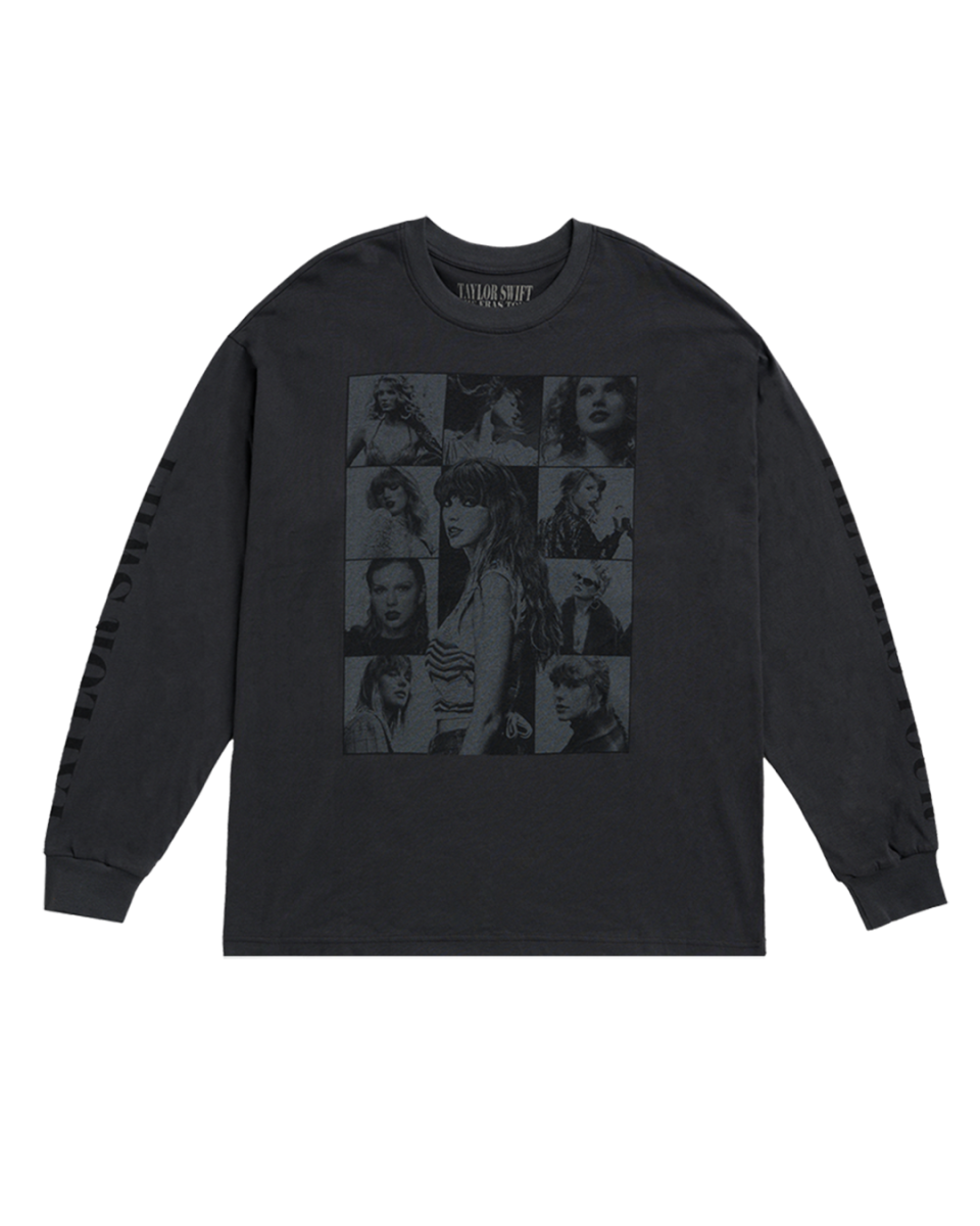Taylor Swift | The Eras Tour Black Long Sleeve T-Shirt