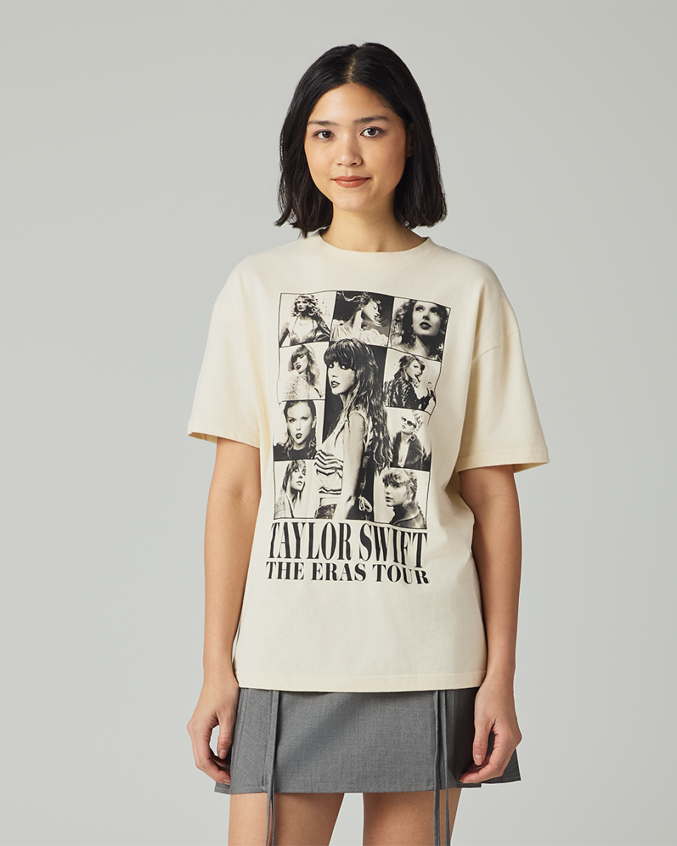 Taylor Swift | The Eras Tour Through LA Beige T-Shirt