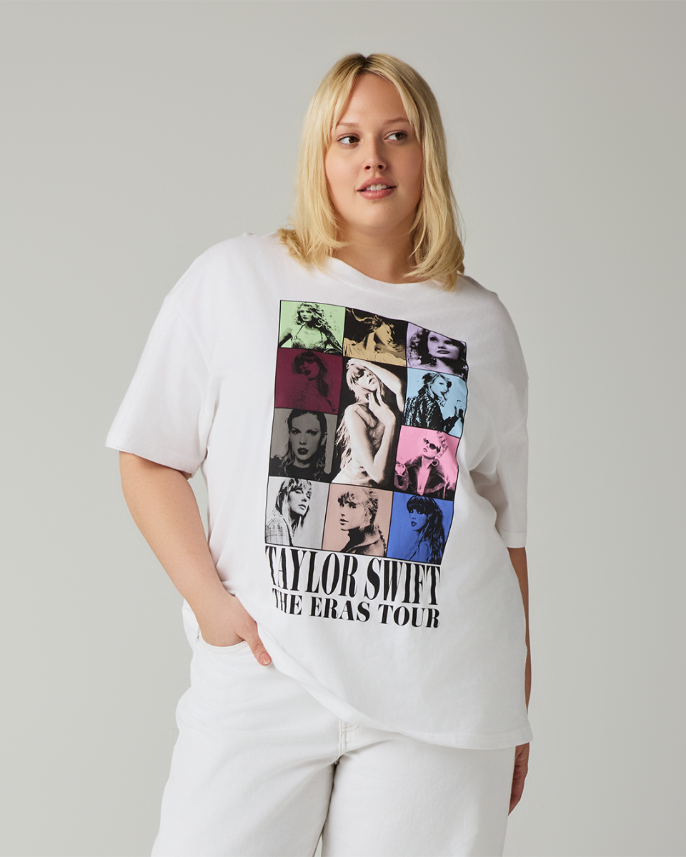 Taylor Swift | The Eras Tour Through Vancouver II White T-Shirt