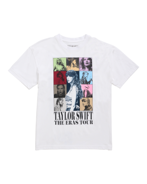 Taylor Swift | The Eras Tour Through LA White T-Shirt