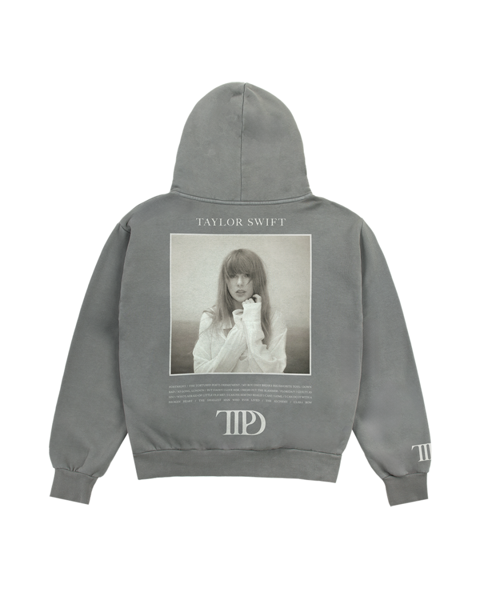 The Tortured Poets Department Gray Hoodie