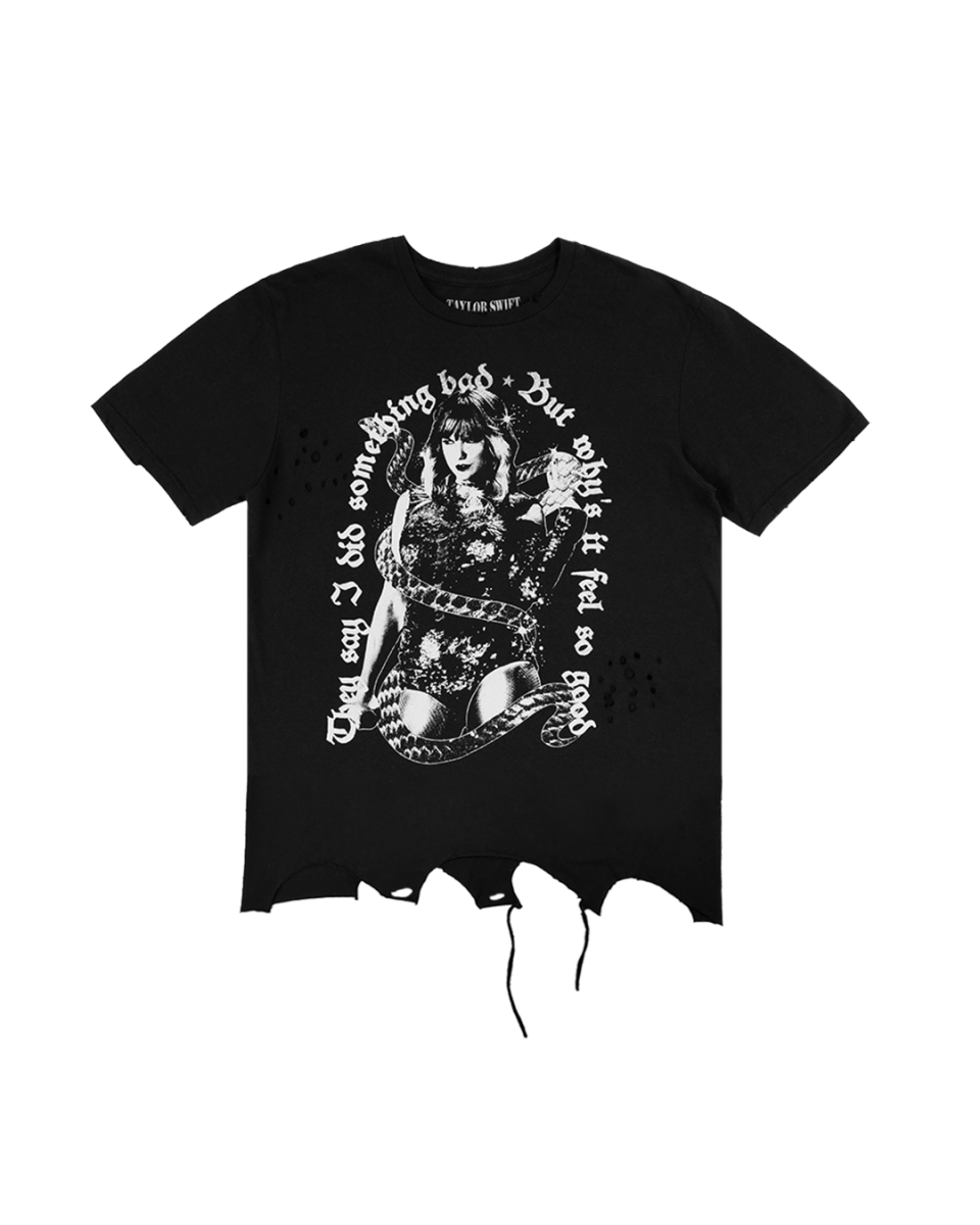 They Say I Did Something Bad. But Why's It Feel So Good Destructed Tee