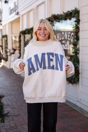 WWJD Reversible Mockneck Sweatshirt